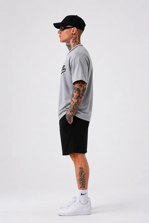 Grey_Brooklyn_V_Neck_Oversized_T_Shirt