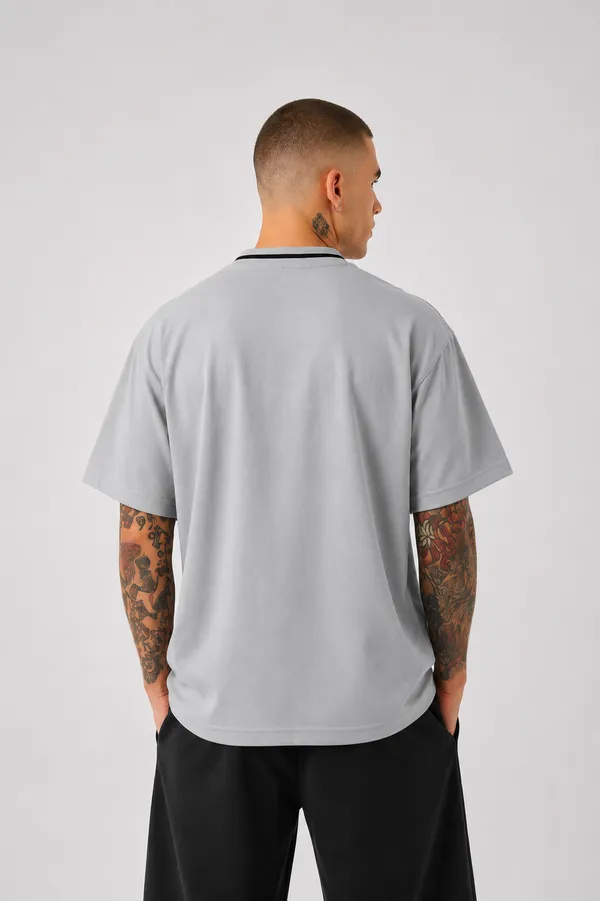 Boston_V_Neck_Oversized_Tshirt_Grey