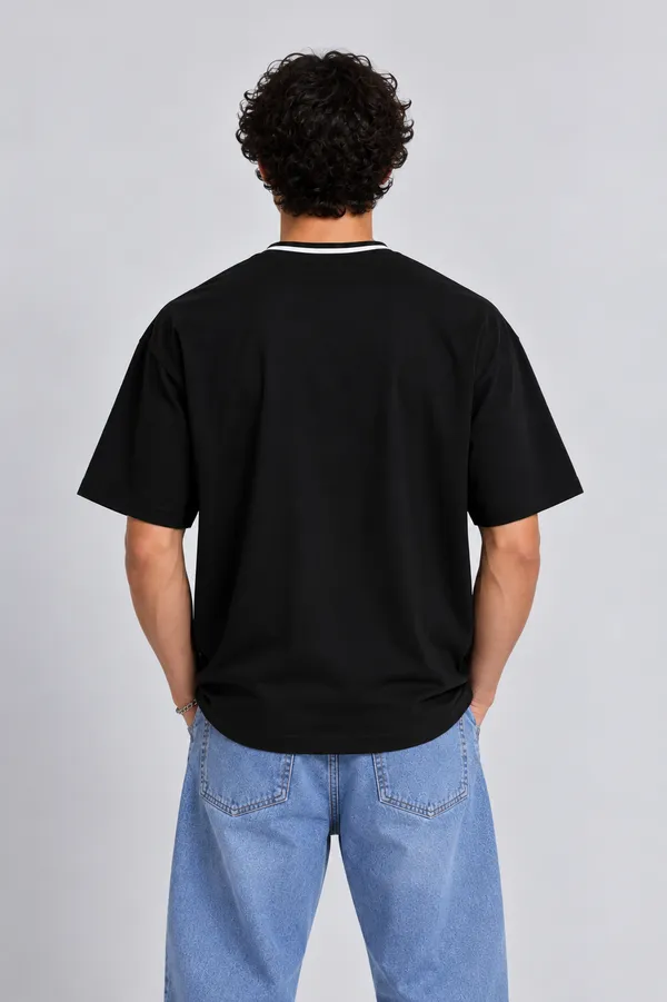 Black_V_neck_Jersey_Basketball_Tee