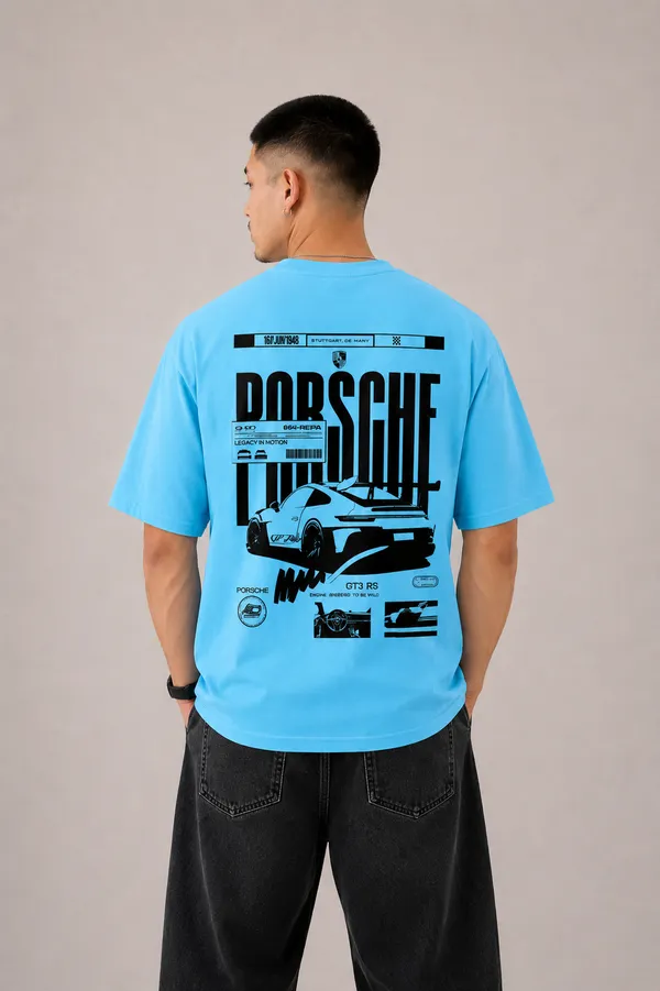 PORSCHE_3D_print_Tshirt_