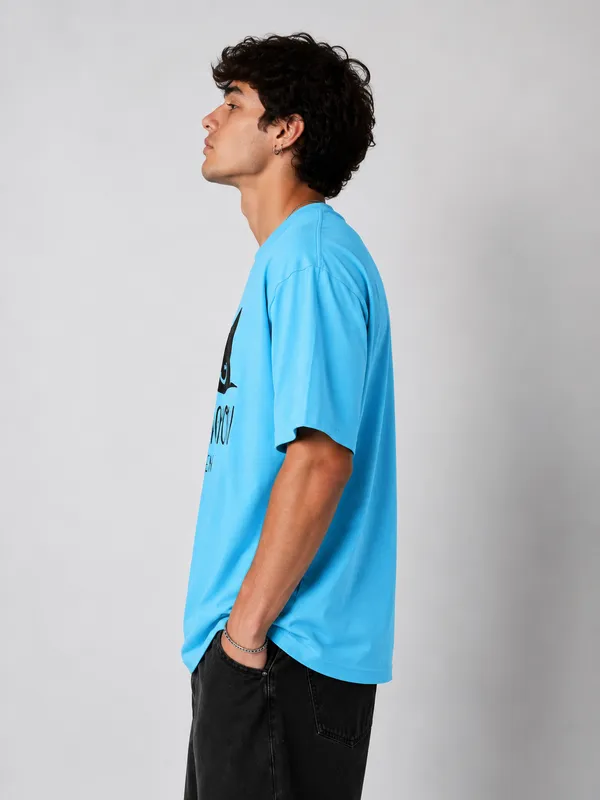 Blue_Judging_you_3D_print_oversized_Tshirt