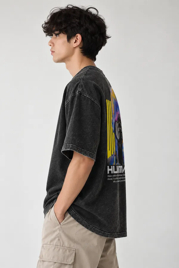 YUTA_Black_Washed_HUMANITY_TSHIRT