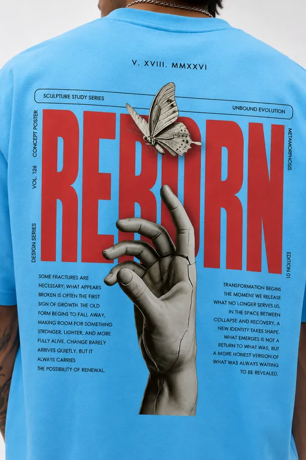 YUTA_Blue_Reborn_Oversized_Tee