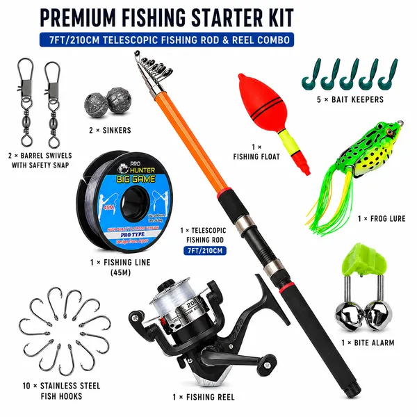 Premium_Fishing_Starter_Kit_7Ft_Telescopic_Rod_Reel_Combo
