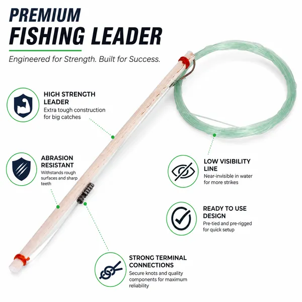 Wire_Fishing_Leader_Pre-Tied_With_Loop_Connection_Pack_Of_3