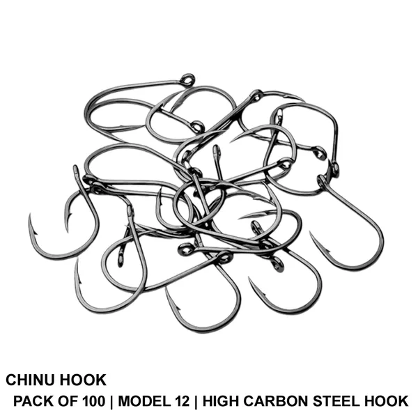 Obama_Chinu_Ring_High_Carbon_Steel_Fishing_Hooks_Size_12_Pack_Of_100