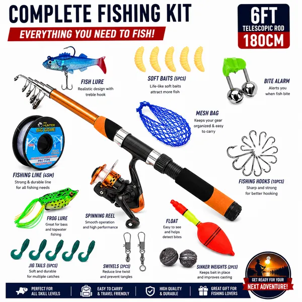 6Ft_Orange_Carbon_Fiber_Telescopic_Fishing_Rod_Complete_Kit