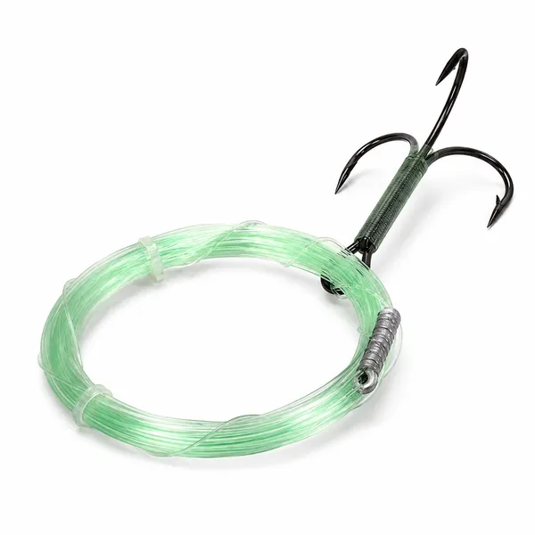 5/0_Treble_Hook_Leader_Rig_For_Big_Fish_Fishing