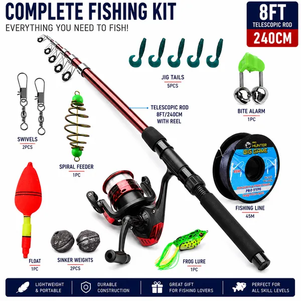 8Ft_Red_Carbon_Fiber_Telescopic_Fishing_Rod_With_Spinning_Reel_Kit