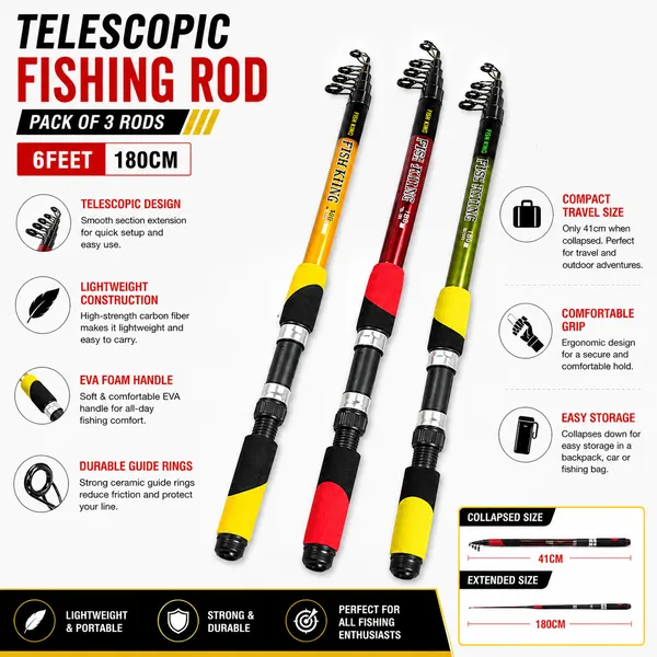 Telescopic_Fishing_Rod_Pack_Of_3_Rods_180Cm_Carbon_Fiber
