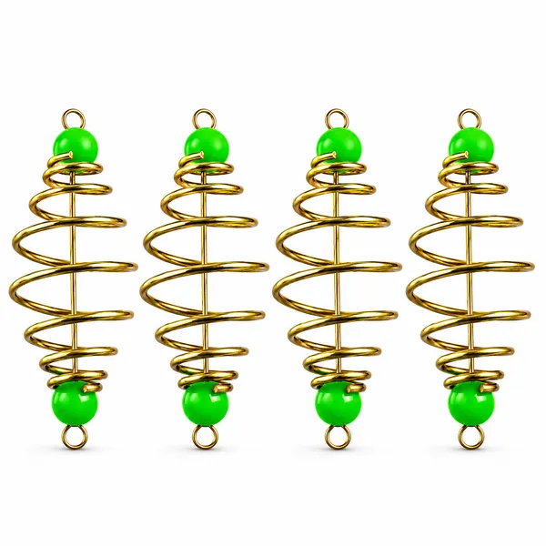 Metal_Spiral_Fishing_Feeder_Cage_With_Green_Beads_Pack_Of_4