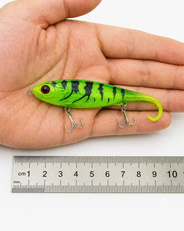 Soft_Swimbait_Fishing_Lure_10Cm_30G_|_Sinking_Artificial_Paddle_Tail_Lure_With_Sharp_Treble_Hooks_|_Realistic_Soft_Bait_For_Bass,_Pike,_Snakehead_&_Freshwater_Fishing
