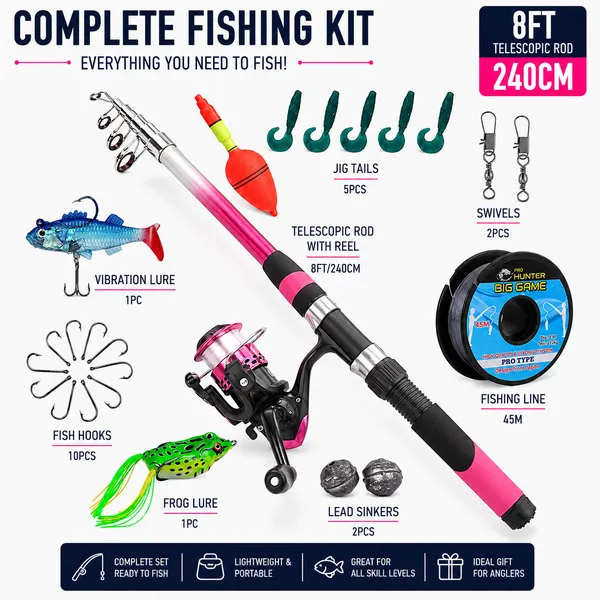 Pink_Telescopic_Fishing_Rod_Complete_Kit_With_Accessories
