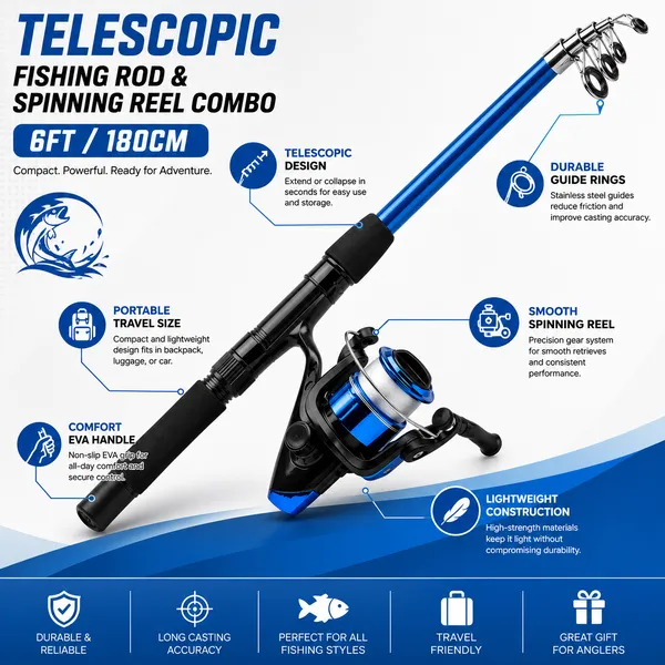 Telescopic_Fishing_Rod_And_Spinning_Reel_Combo_6Ft