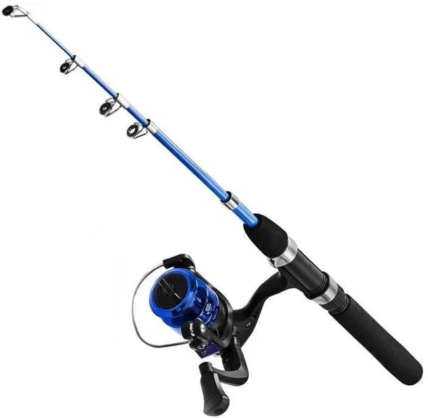 210Cm/7Ft_Telescopic_Fishing_Rod_And_Reel_Combo