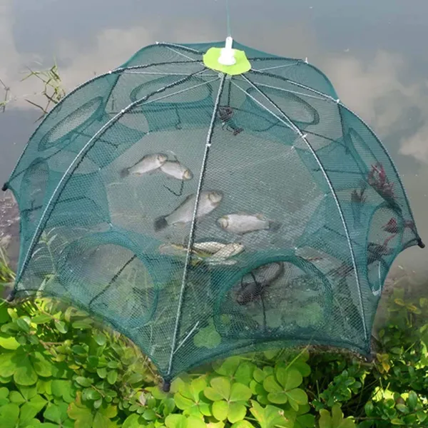 Foldable_Fishing_Net_Trap_Cage_For_Catching_Fish_And_Crabs