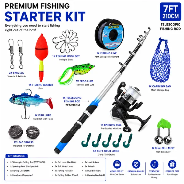 Premium_Fishing_Starter_Kit_7Ft_Telescopic_Rod_With_Reel_And_Accessories