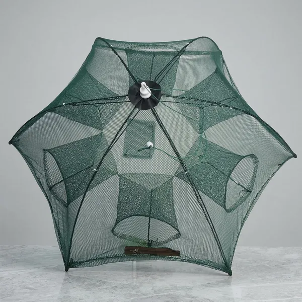 Foldable_Hexagonal_Fishing_Net_Trap_With_6_Entry_Holes