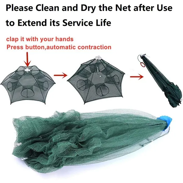 Foldable_Fishing_Net_Trap_Cage_For_Catching_Fish_And_Crabs