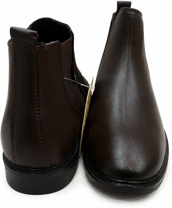 Men's_Brown_PU_Leather_Chelsea_Boots_–_Slip-On_Casual_&_Formal_Ankle_Boots_with_Cushioned_Sole