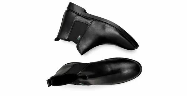 Black_Pu_Leather_Chelsea_Boots_For_Men