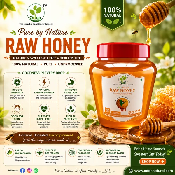 Odon_Natural_Raw_Multifloral_Honey_500G_Immunity_Energy_Booster