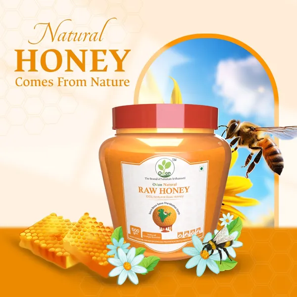 Odon_Natural_Raw_Multifloral_Honey_500G_Immunity_Energy_Booster