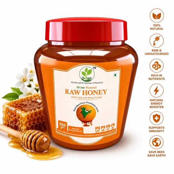 Odon_Natural_Raw_Multifloral_Honey_500G_Immunity_Energy_Booster