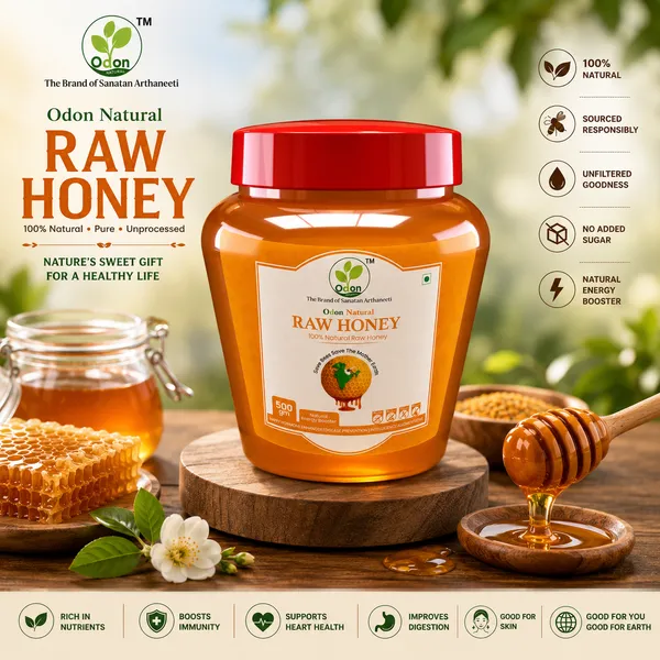 Odon_Natural_Raw_Multifloral_Honey_500G_Immunity_Energy_Booster