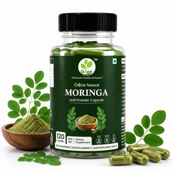 Odon_Natural_Moringa_Leaf_Powder_Capsules_120_Count_Vitamins_Minerals