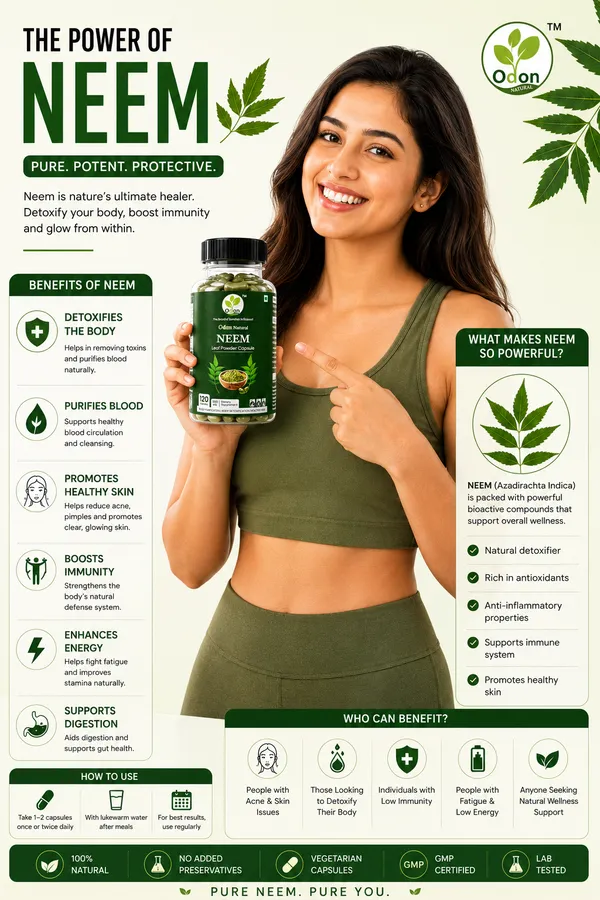 Odon_Natural_Moringa_Leaf_Powder_Cap_&_Odon_Natural_Neem_Leaf_Powder_Cap_Combo