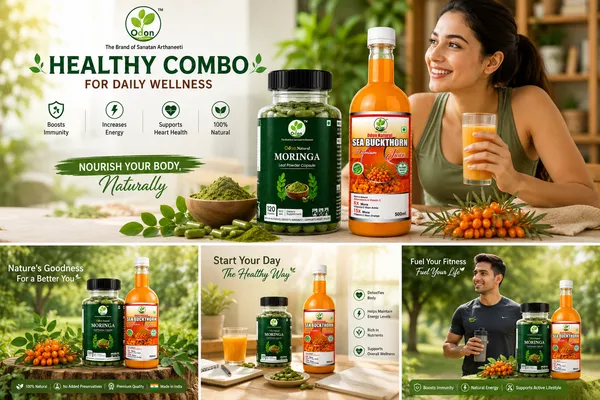 Odon_Natural_Moringa_Leaf_Powder_Capsule_&_Sea_Buckthorn__Premium_Juice_(Combo)