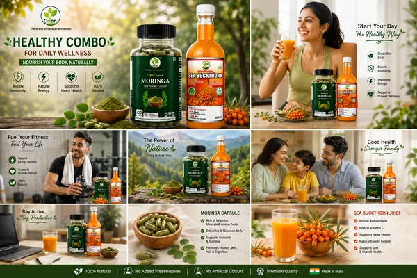 Odon_Natural_Moringa_Leaf_Powder_Capsule_&_Sea_Buckthorn__Premium_Juice_(Combo)