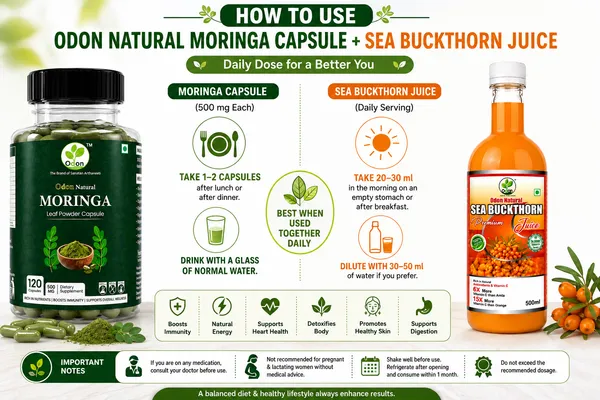 Odon_Natural_Moringa_Leaf_Powder_Capsule_&_Sea_Buckthorn__Premium_Juice_(Combo)