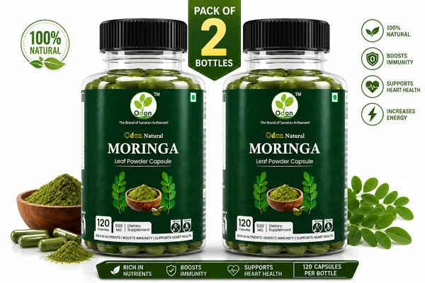 Odon_Natural_Moringa_Leaf_Powder_Capsules_(Pack_Of_2)