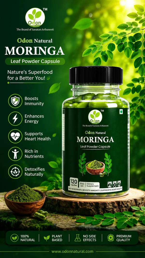 Odon_Natural_Moringa_Leaf_Powder_Capsules_&_Odon_Natural_Moringa_Chamomile_Green_Tea_Combo
