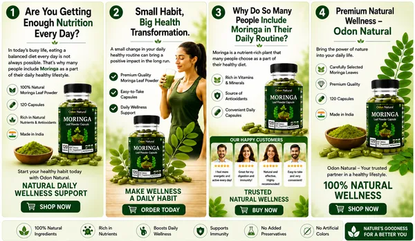 Odon_Natural_Moringa_Leaf_Powder_Capsules_&_Odon_Natural_Moringa_Chamomile_Green_Tea_Combo