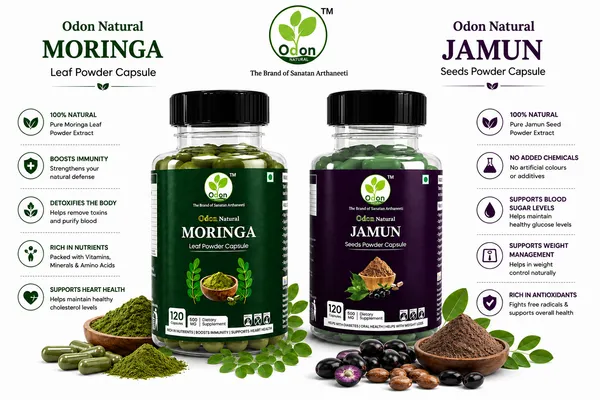 Odon_Natural_Moringa_Leaf_Powder_Capsule_and_Jammu_Seed_Powder_Capsules_Combo