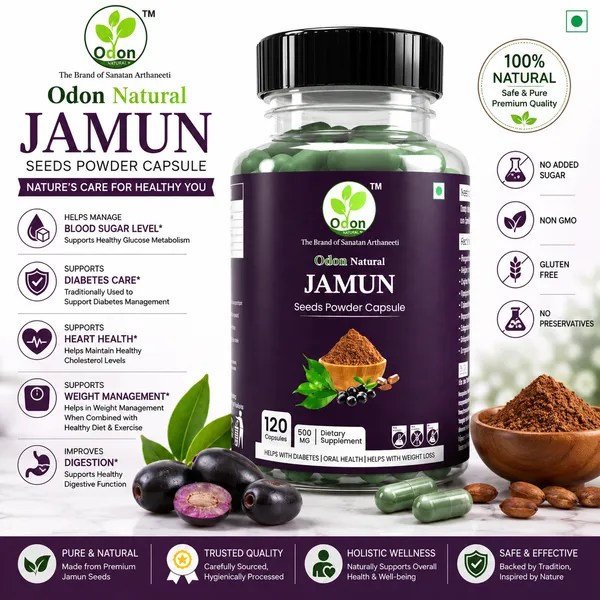 Odon_Natural_Jamun_Seed_Powder_Capsules_120_Count_Blood_Sugar_Overall_Health