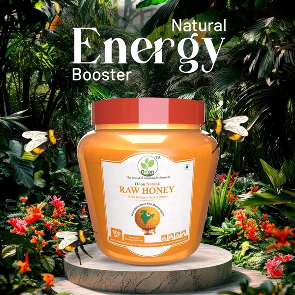 Odon_Multifloral__Raw_Honey_500G_Unprocessed_Natural_Sweetener(pack_of_2)