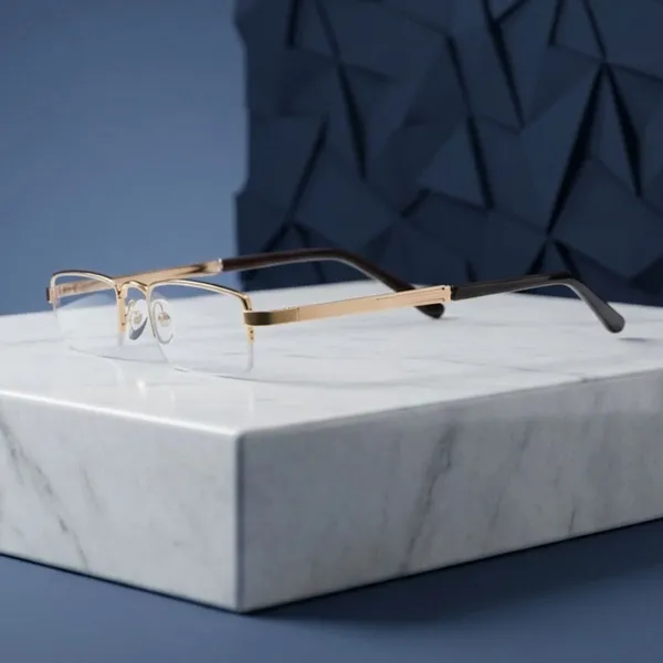 Gold_Nickel_Half_Rim_Rectangle_Reading_Glasses_For_Men_&_Women