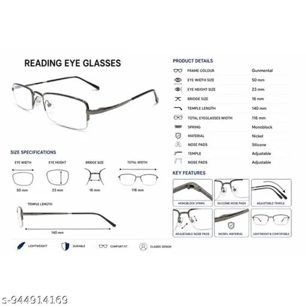 Multicolor_Nickel_Rectangle_Reading_Glasses_Pack_Of_2_For_Men_&_Women