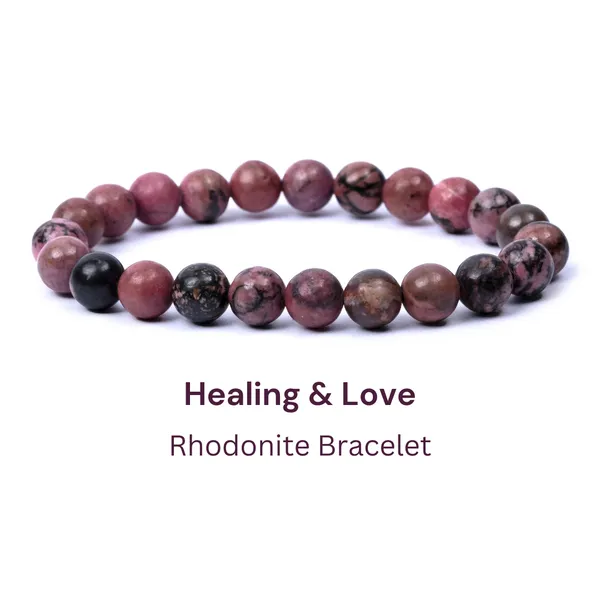 Rhodonite_Bracelet_8_mm
