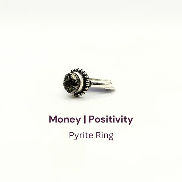Pyrite_Ring_Original_Natural_Circle_Adjustable