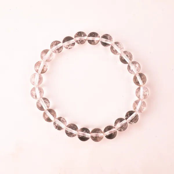 White_Clear_Quartz_Sphatik_Healing_Bracelet_For_Unisex