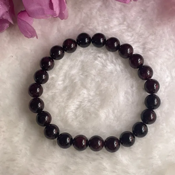 Garnet_Gomed_Bracelet_8_mm