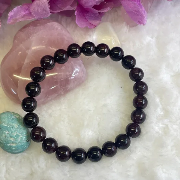 Garnet_Gomed_Bracelet_8_mm
