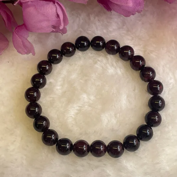 Garnet_Gomed_Bracelet_8_mm