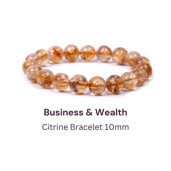 Citrine_Bracelet_10mm