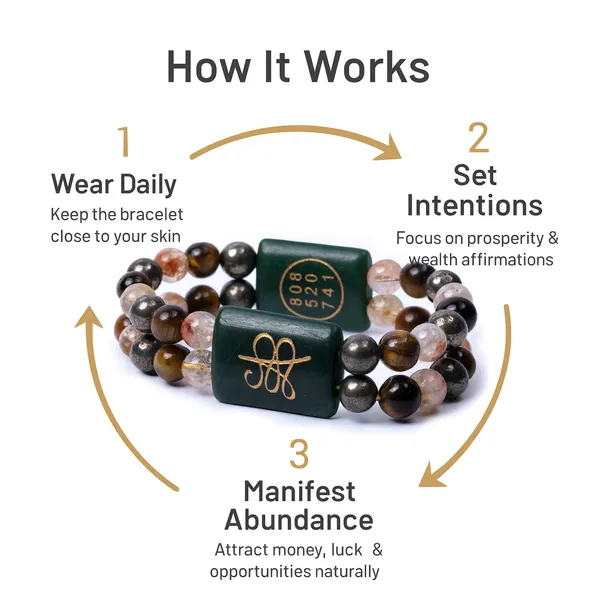 Men's_Natural_Zibu_Symbol_Money_Magnet_Bracelet_With_Double_Layer